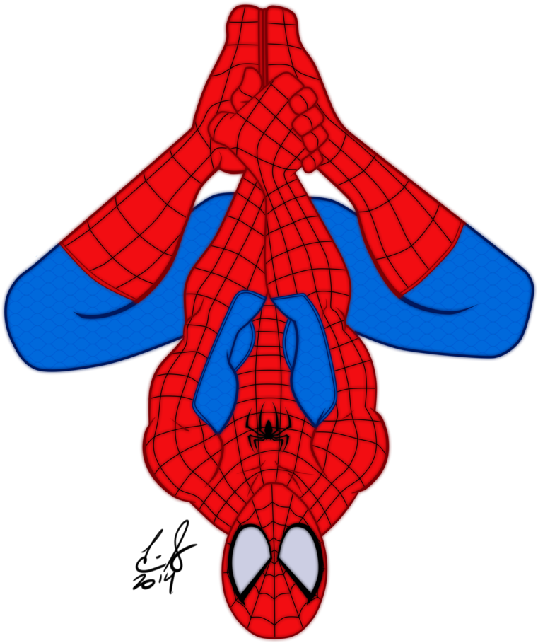 Spider-man Flat Colors Wip By Zombieernie - Cartoon (792x1008)
