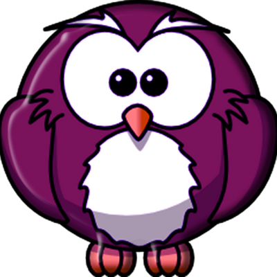 The Daily Hug - Cartoon Owl (400x400)