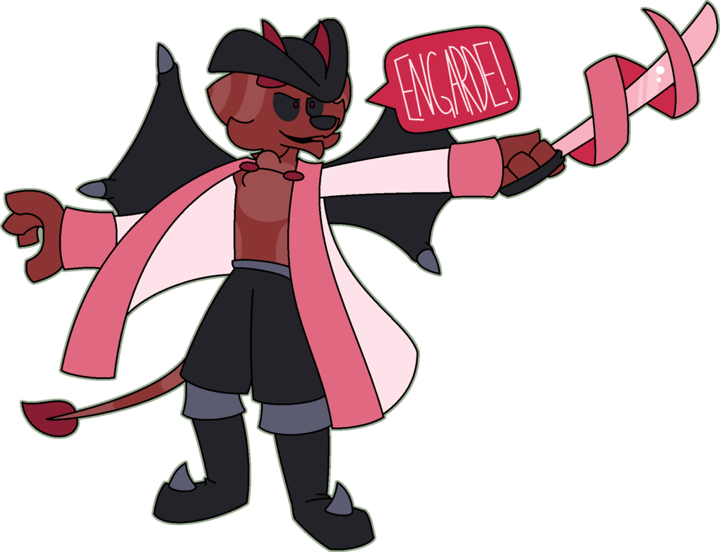 Pirate Swez By Fawxdacreator - Cartoon (1020x783)