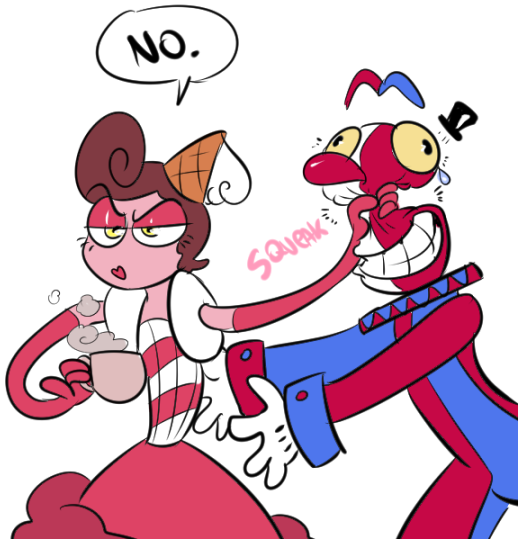 You Should Give Baroness A Surprise Hug - Cuphead X Baroness Von Bon Bon (540x540)