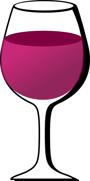 Clip Art Wine - Wine Glass Clip Art (294x590)