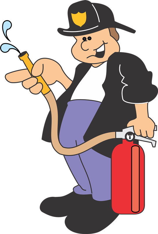 Imágenes De Bomberos - Strażak Z Sikawką (542x800)