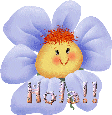 Hola - Buenos Dias Yo Peino Dibujos Animados (400x400)