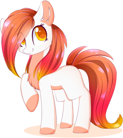 Pony Caballo De Bomberos Del Condado De Orange Autoridad - Mlp Fire Oc (574x600)