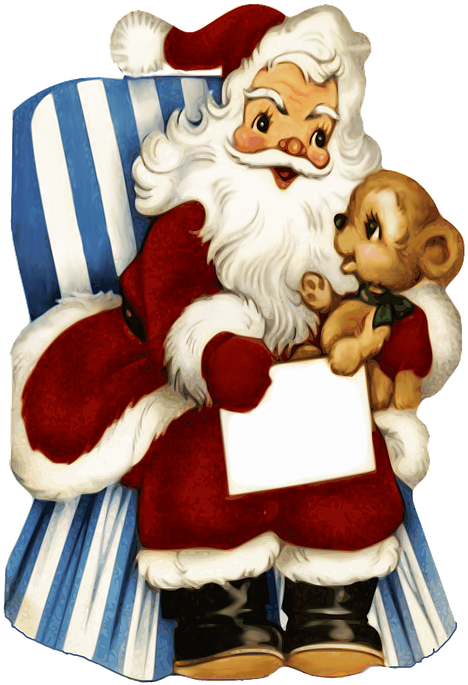 Santa Claus Png 15, Buy Clip Art - Zazzle Vintages Weihnachten Tough Iphone 6 Plus Hülle (482x720)