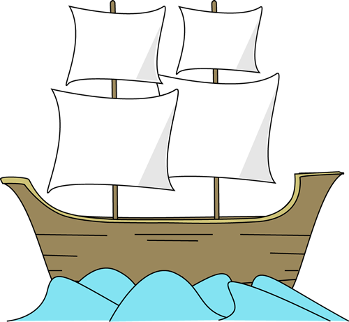 Blue Flower Clipart May Flower - Mayflower Clipart (500x461)