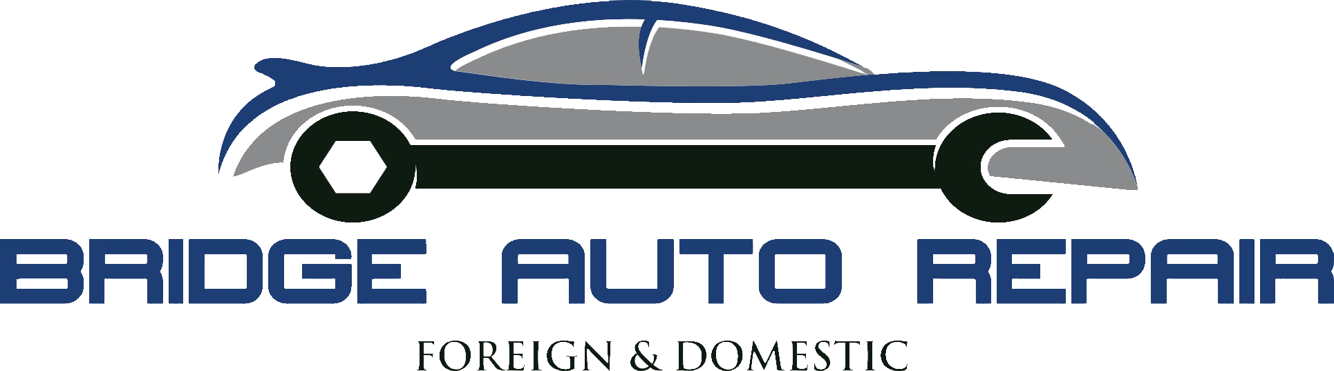 Bridge Auto - Car Repair Logo Png (1930x537)