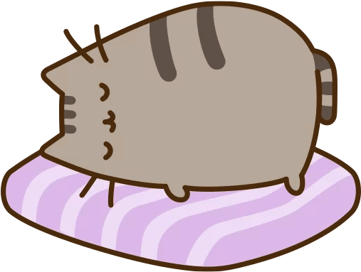 Telegram Pusheen Sticker Vkontakte Clip Art - Pusheen (512x512)