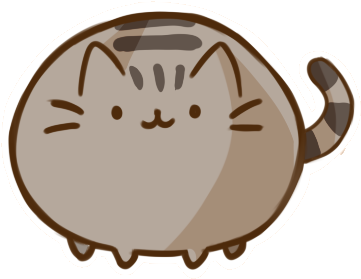 Pusheen By Kaji-tanii - Pusheen Gif Png (395x304)
