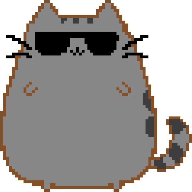 Swag Pusheen - Pusheen (890x810)
