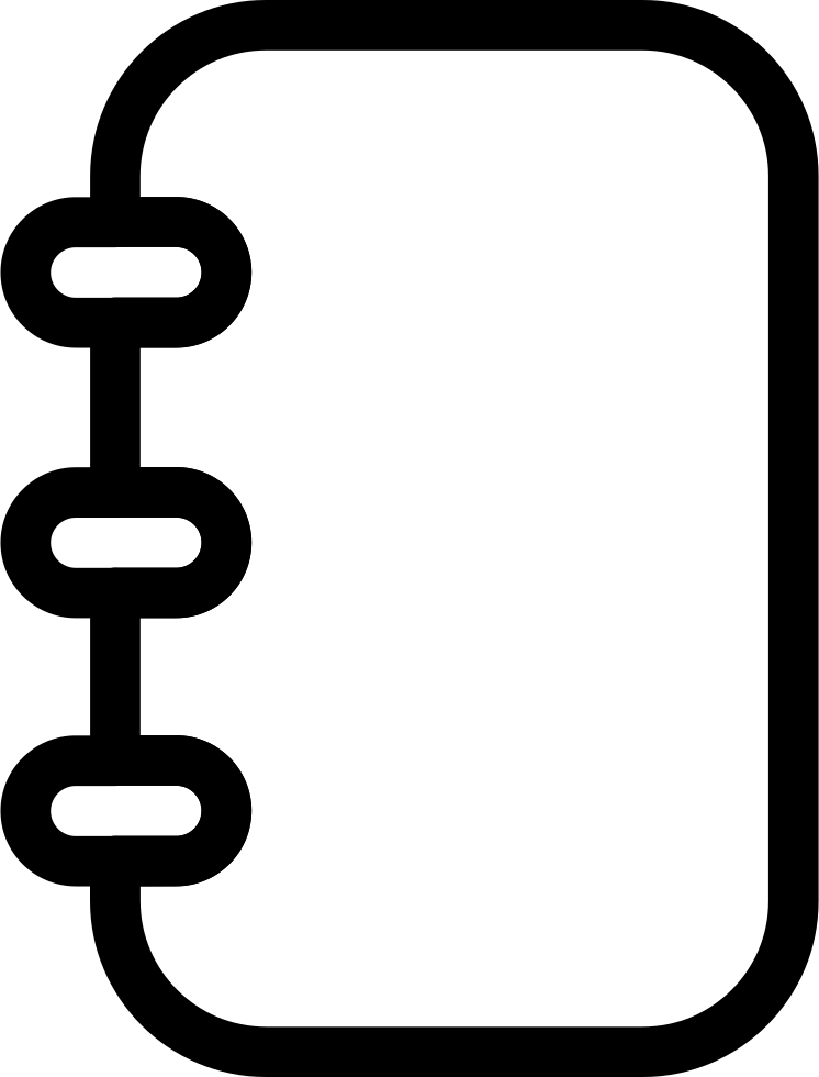 Notebook Outline Comments - Icon (746x980)