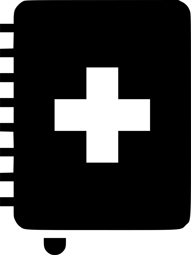 Notebook Medical Journal Book Health Diary Comments - Health Diary Icon Png (732x980)