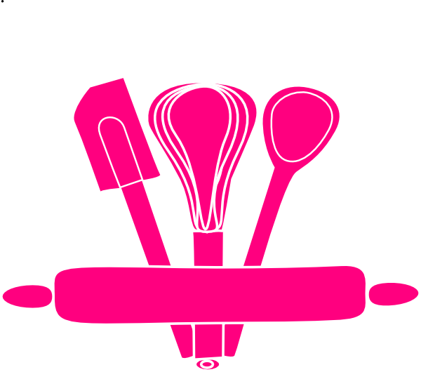 Pink Whisk Clipart - Bakry Png (600x530)