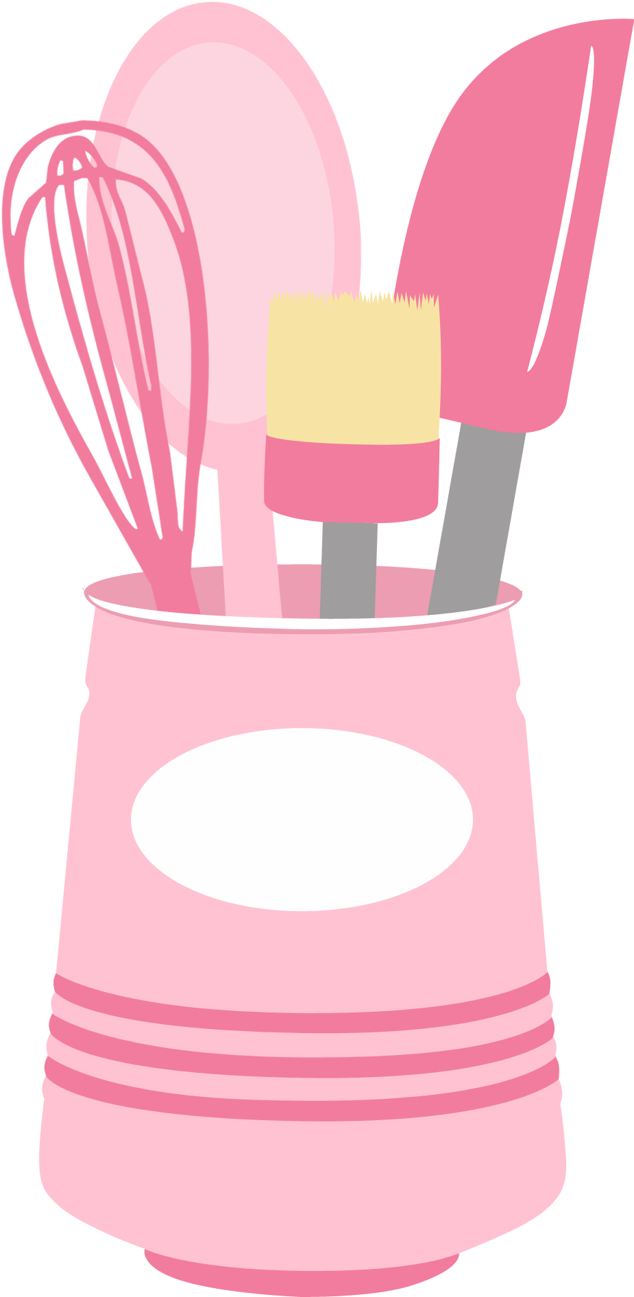 Pink Whisk Clipart - Pink Whisk Clipart (947x1907)