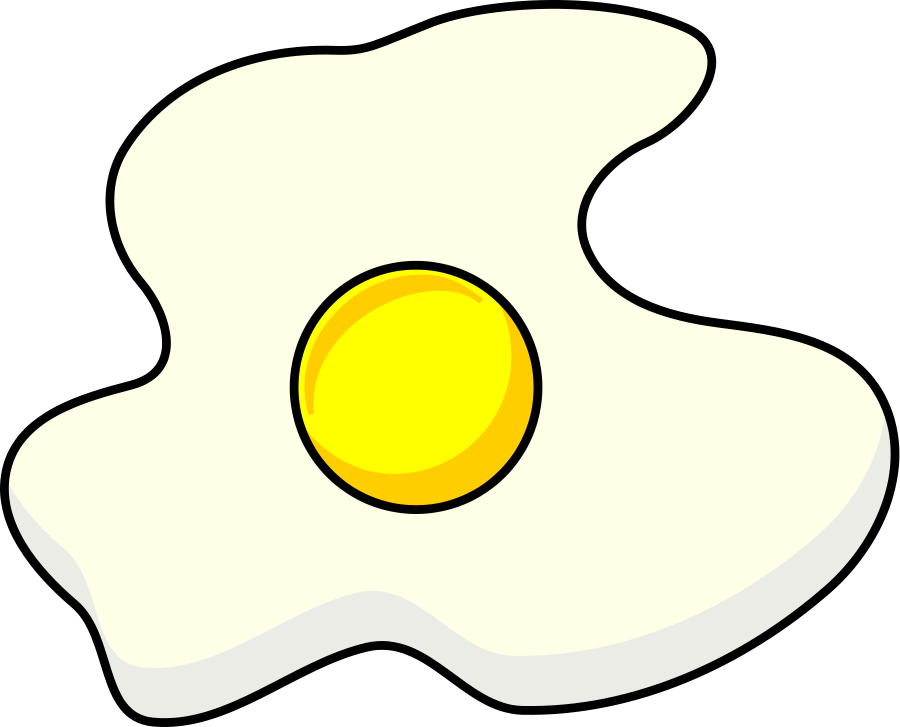 Fried Egg Clipart - Impact Used Circular Collapsible Reflector With Handles (900x727)