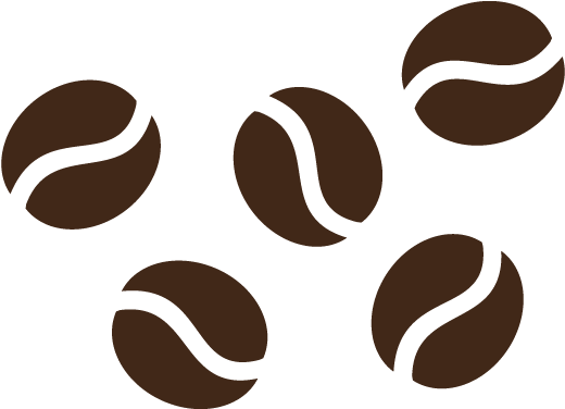 Coffee Cafe Kopi Luwak Espresso Latte - Granos De Café Dibujo (625x625)