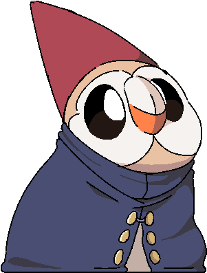 Rowlet As Wirt From Over The Garden Wall - Garden (484x456)