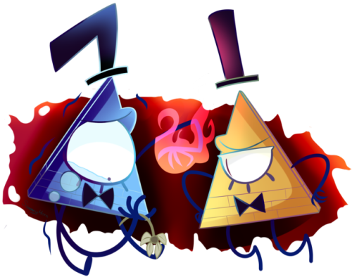 I Love The Whole Concept Of Will, I Mean, A Reverse - Bill Cipher The Flower (500x394)