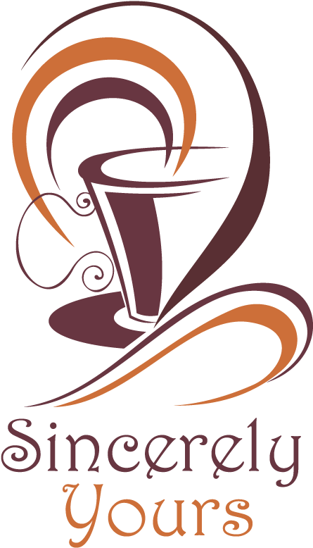 Bold Modern Cafe Logo Design For Sincerely Yours By - Coffee Cup Kitchen Sticker Wall Art, Black (1200x1000)