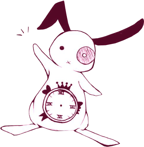 White Rabbit Alice In Wonderland Anime Download - Anime Rabbit Png (661x572)