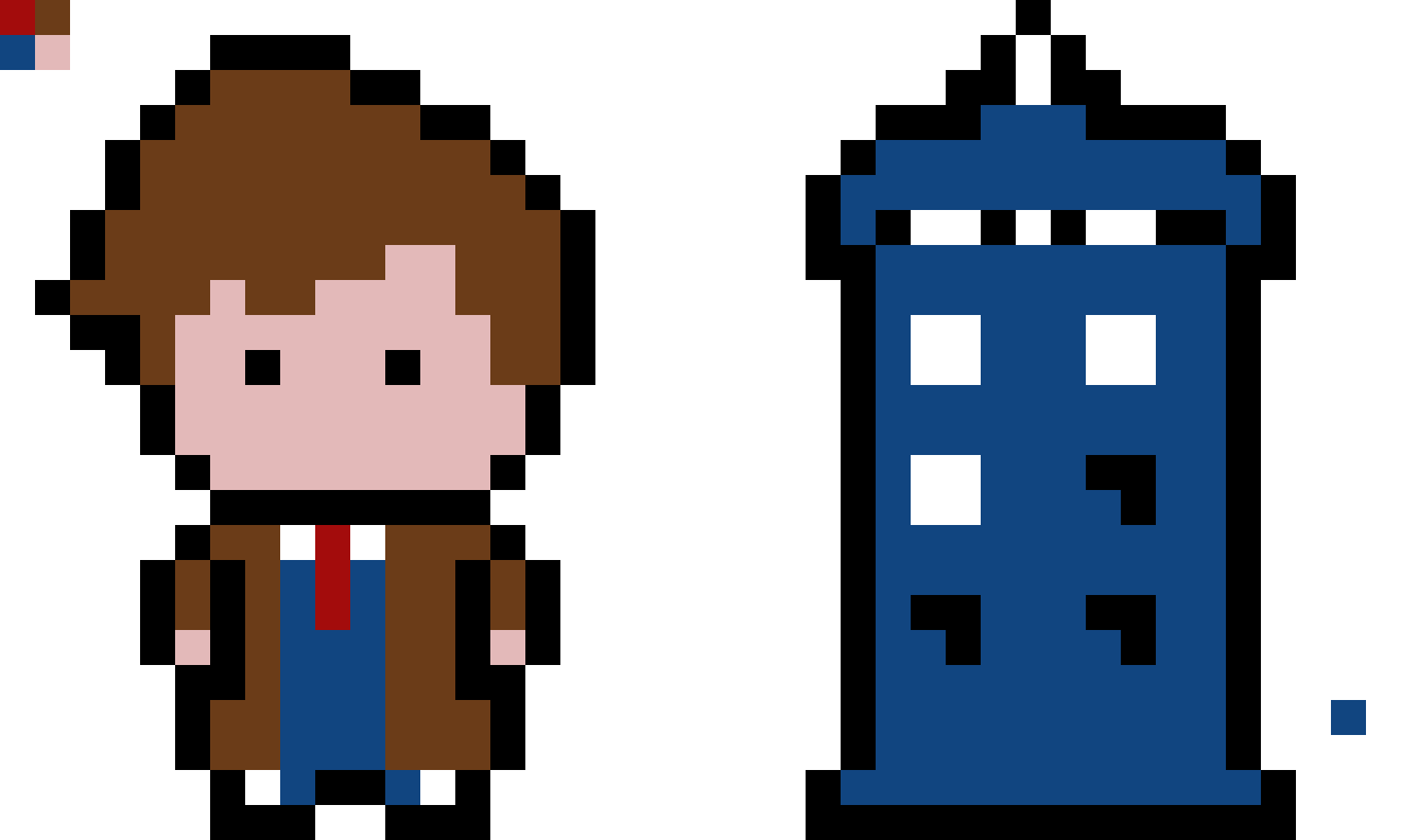 Doctor & Tardis Box - Eleven (1280x768)