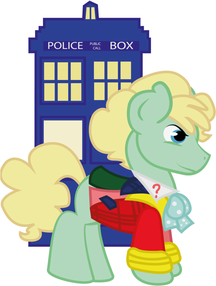 Pinksaphires, Doctor Who, Doctor Whooves, Safe, Sixth - Cartoon (768x1024)