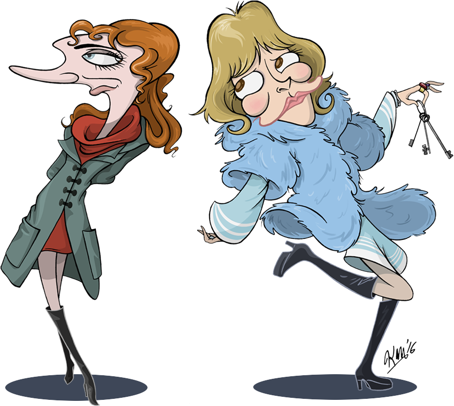 Liz And Jo By Caractacus-seagoon - Doctor Who (950x791)