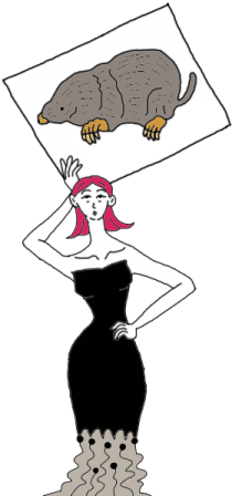 Mole - Illustration (450x450)