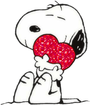 Humor - Snoopy Gify (388x422)