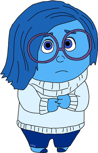 28 Collection Of Sad Clipart Gif - Inside Out (350x546)