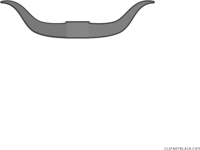 Bull Horn Animal Free Black White Clipart Images Clipartblack - Bull Horn Animal Free Black White Clipart Images Clipartblack (700x525)