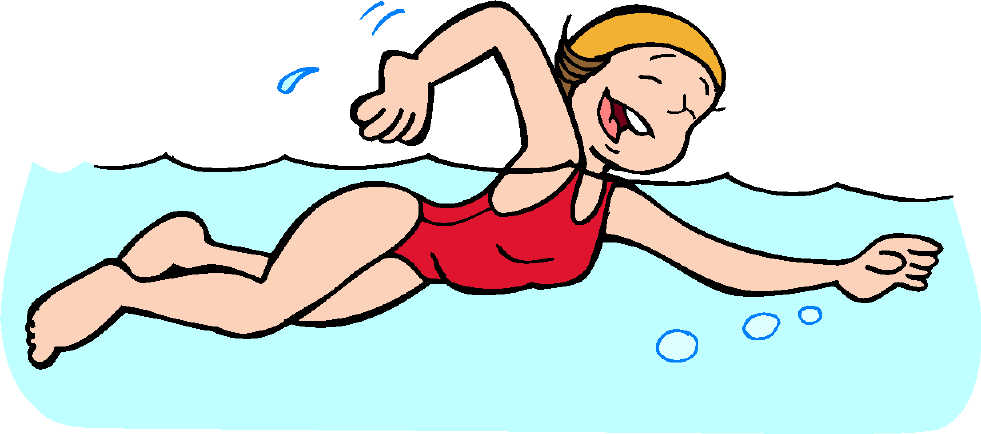 March Is Over And We're Starting To Have More Sunny - Imagenes De Natacion Caricatura (981x434)