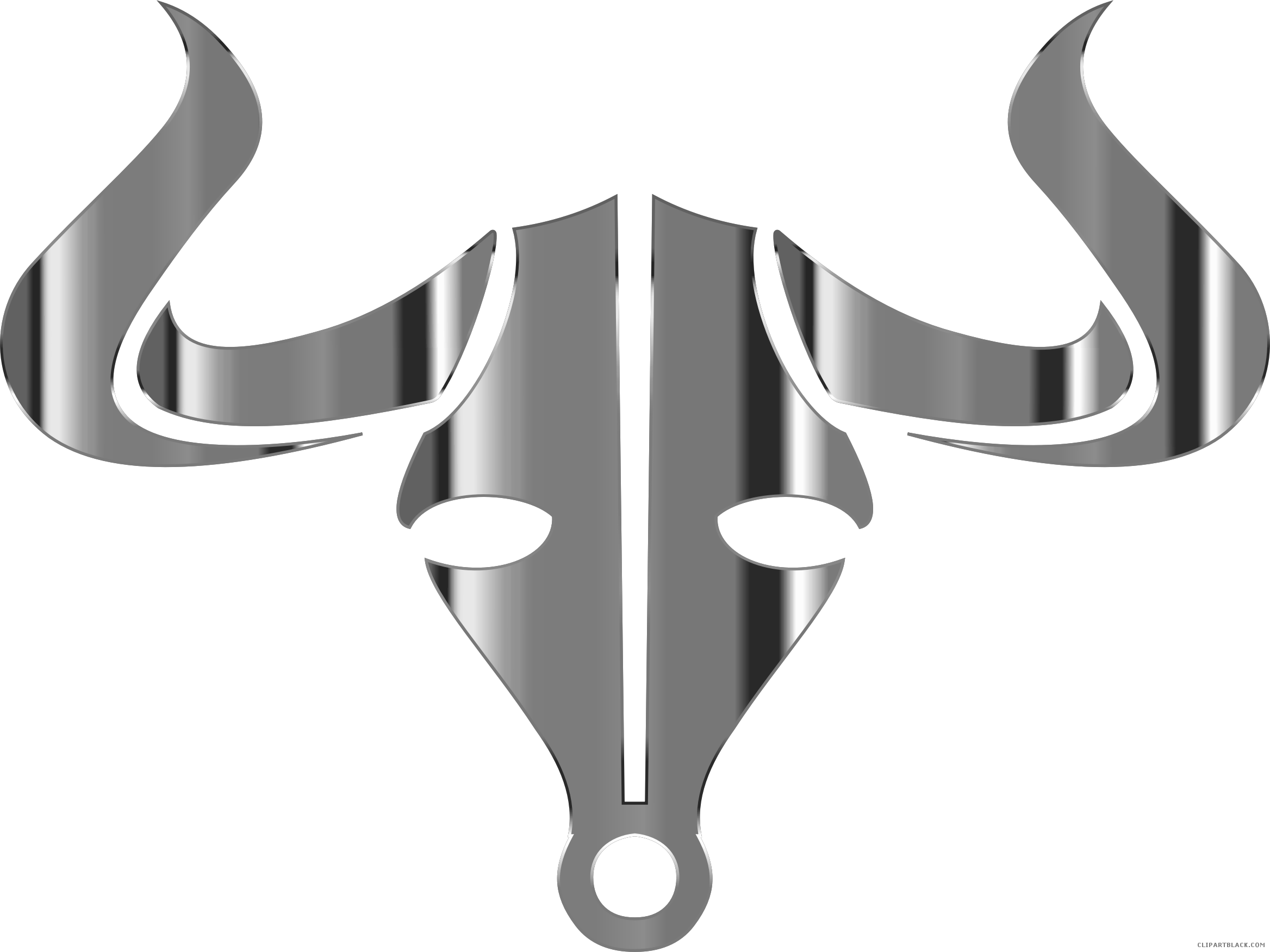 Bull Animal Free Black White Clipart Images Clipartblack - Bull Logo No Background (2336x1751)