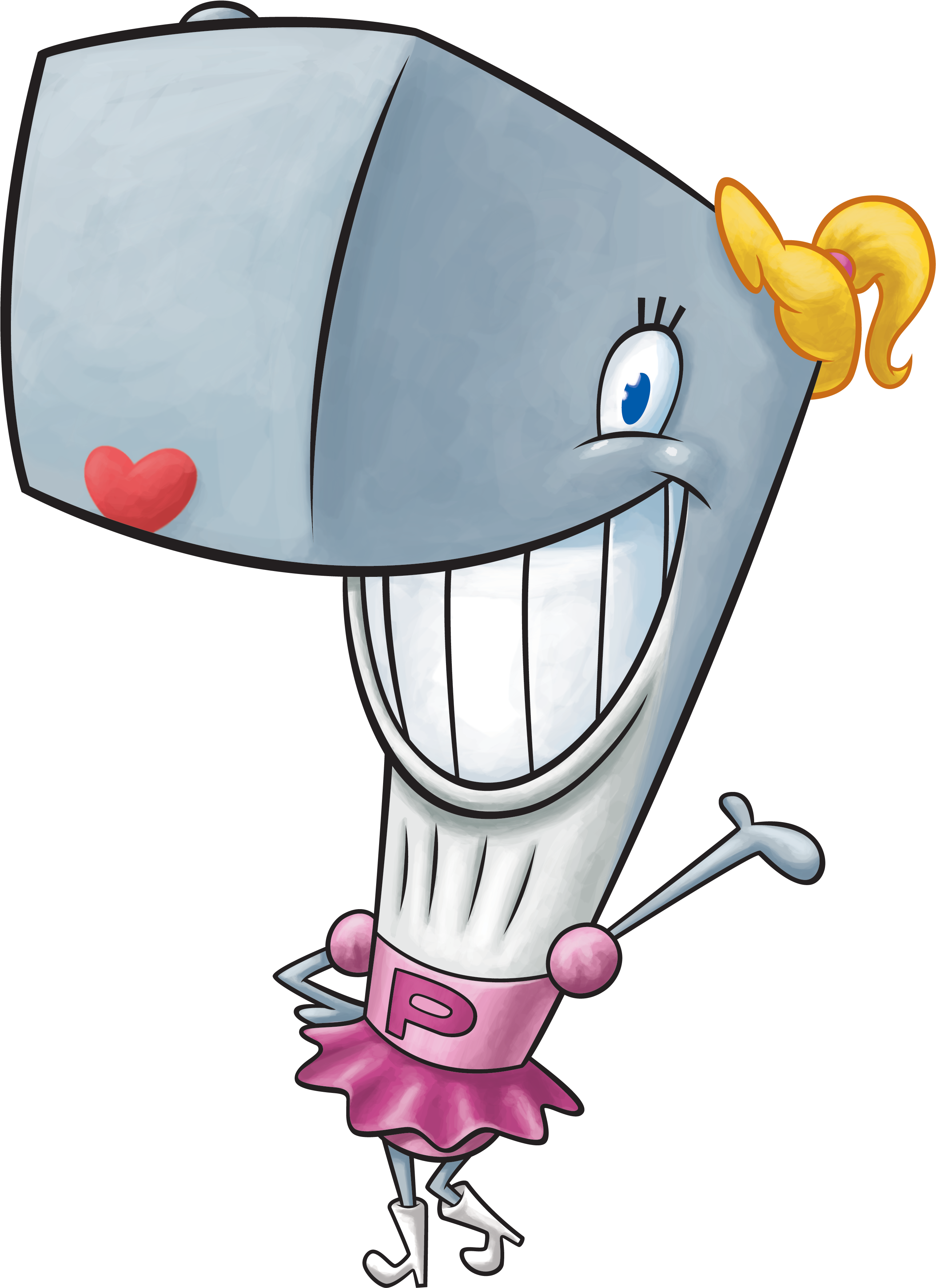 Spongebob Squarepants Pearl Krabs Character Image Nickelodeon - Spongebob Squarepants Pearl Krabs Character Image Nickelodeon (2759x3600)