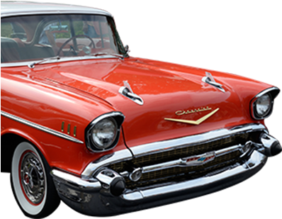 Lead East Worlds Biggest 50's Party - Retro 50s Car Png (400x331)
