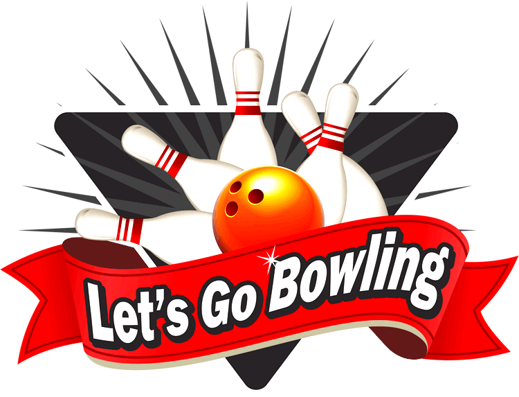 Let's Go Bowling - Ten Pin Bowling Clipart (750x573)