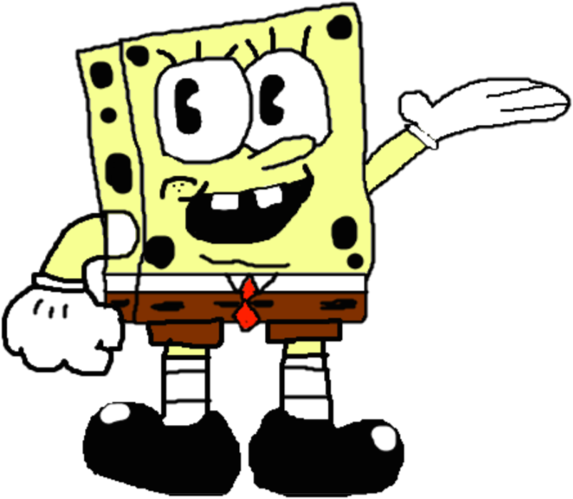 Spongebob Squarepants By Spongecat1 - Cartoon (1560x757)