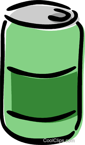 Can Of Soda Royalty Free Vector Clip Art Illustration - Soda Can Clip Art (281x480)