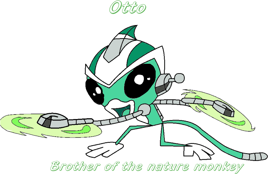 I Remember I Used To Like Otto From "super Robot Monkey - Super Robot Monkey Team Hyperforce Go Otto (900x675)