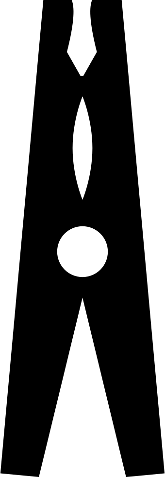 Clothes Pin Comments - Poster (340x980)