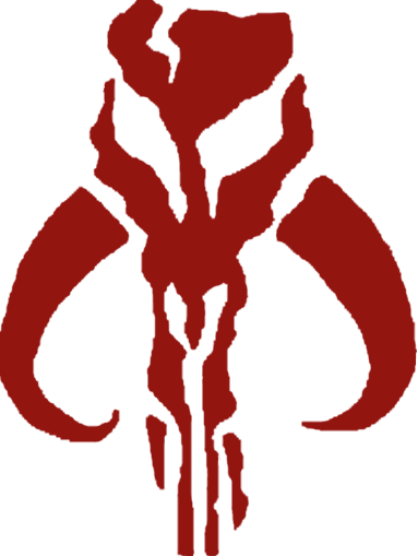 Skull - Star Wars Bounty Hunter Symbol (383x509)