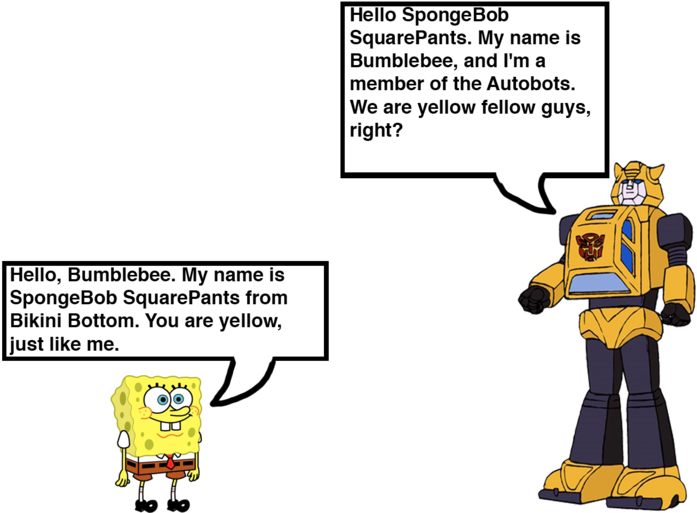 Spongebob Meets Bumblebee By Darthranner83 - Cartoon (1024x528)