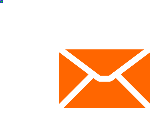 Email Orange Icon Post Sign Stock Photo, Picture And - Email Icon Png Orange (600x438)