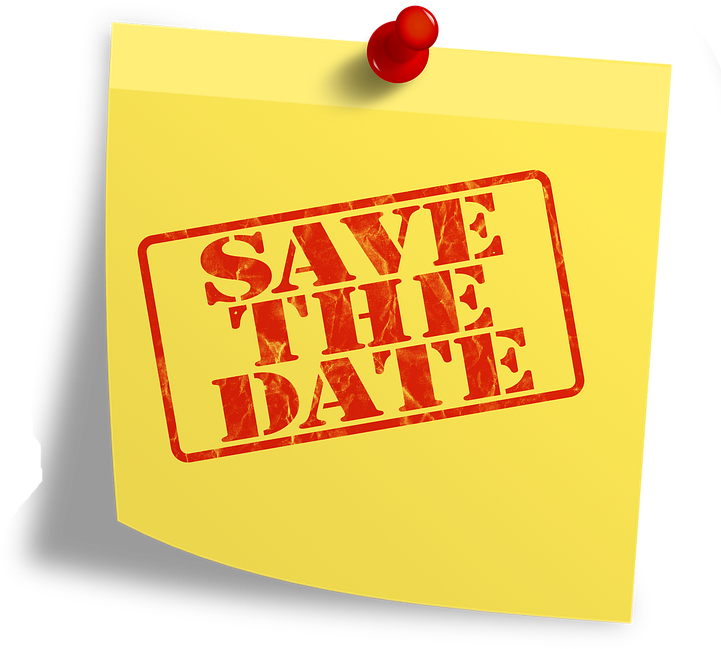 Save The Date - Post-it Note (720x720)