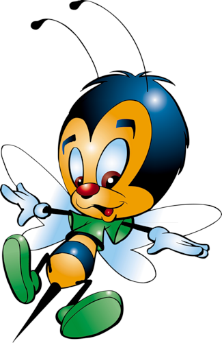 Image Du Blog Mamietitine - Bee Vector Free (325x500)