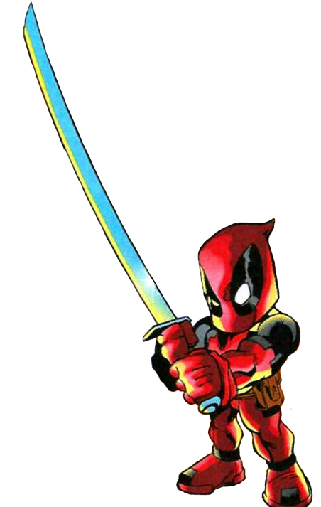 Deadpool Render 8 By Greybeardlegend - Deadpool (467x728)