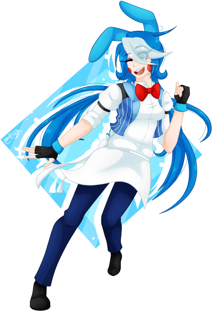 Another Blue Bunbun By Elish87 - Costume Hat (735x1086)