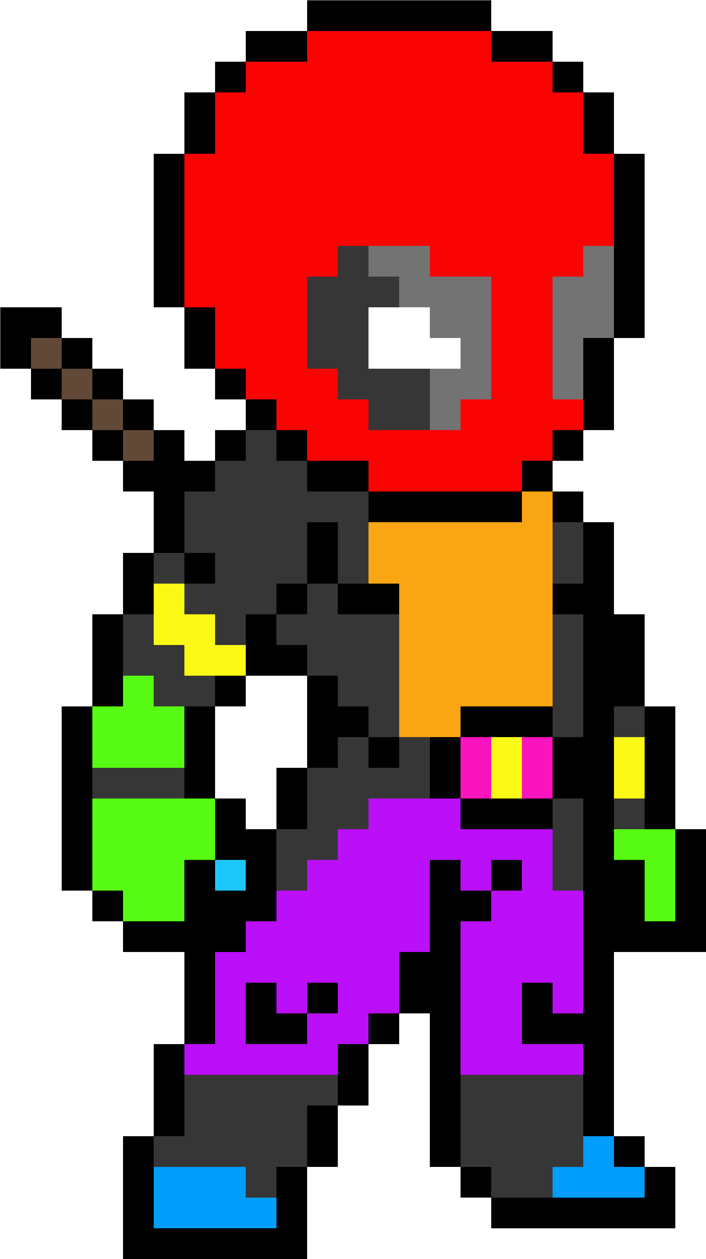 Gay Deadpool - Pixel Art Deadpool (2700x4200)