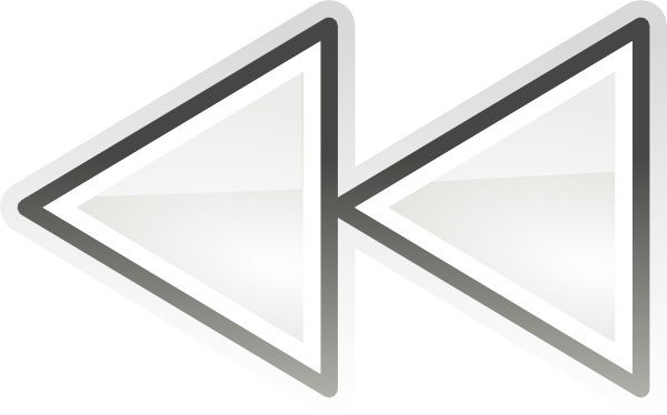 Media Seek Backward Clip Art At Clker - Backward Clipart (600x374)