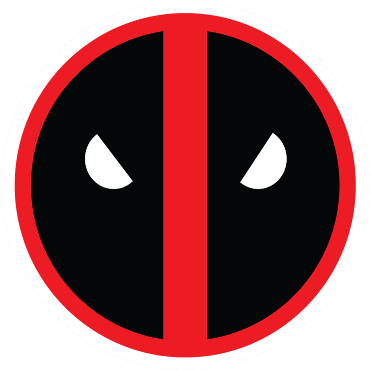 Deadpoolsticker - - Circle (800x800)